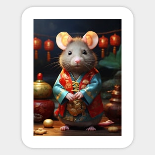 KUNG HEI FAT CHOI – THE RAT Sticker